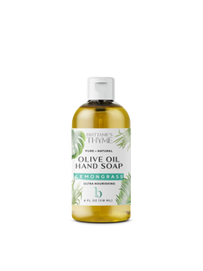 Brittanie's Thyme Liquid Lemongrass Hand Soap (4 Fl Oz) - Cozy Farm 