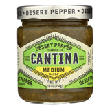 Desert Pepper Trading Salsa Cantina Medium Green 6-Pack 16 Oz Bottles - Cozy Farm 