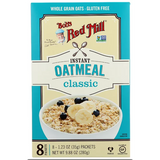 Bob's Red Mill Gluten-Free Classic Instant Oatmeal, Pack of 4 (9.88 oz per Canister) - Cozy Farm 