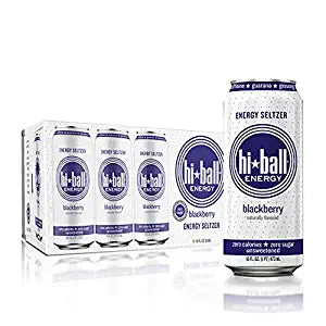 HiBall Spk Energy Water Blackberry (Pack of 8/16 Fl Oz) - Cozy Farm 