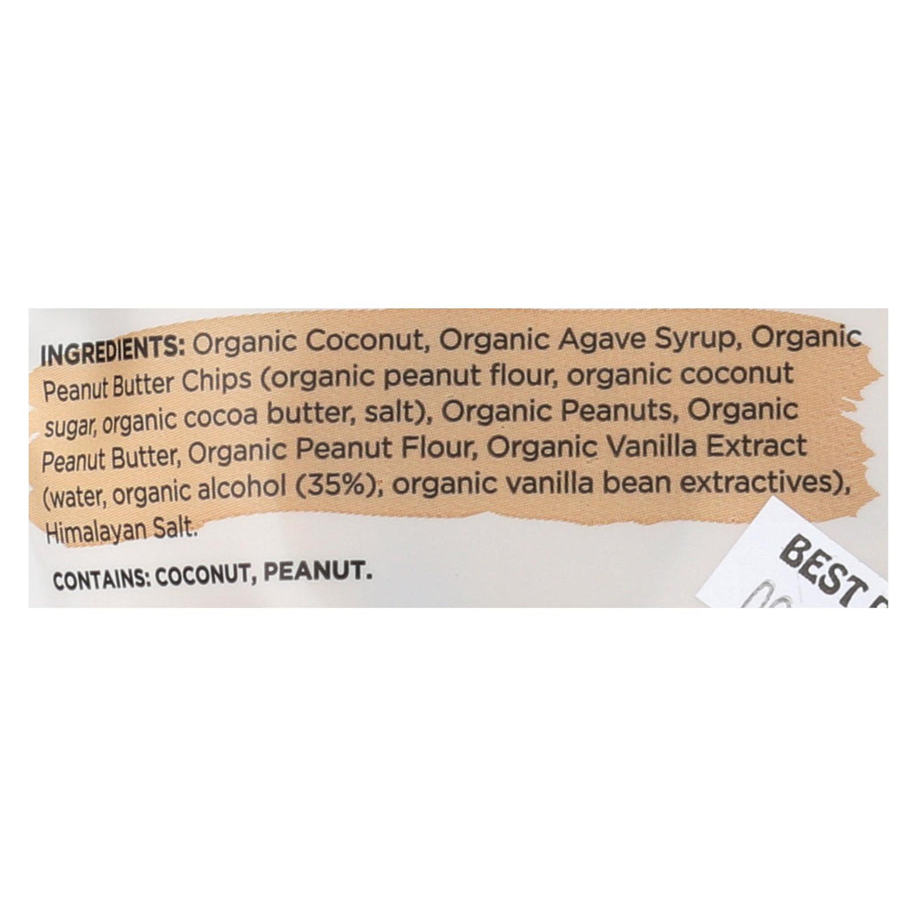 Emmy's Organics Organic Coconut Cookies- Peanut Butter -(Pack of 8 - 6 Oz.) - Cozy Farm 