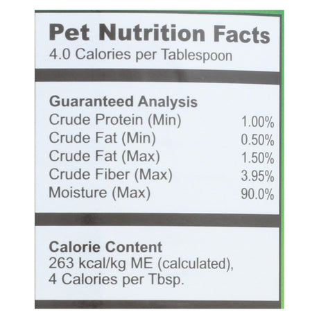 Fruitables Pet Puree Pumpkin (Pack of 12) - 15 Oz. - Cozy Farm 