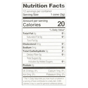 Let's Do Ice Cream Cones - Pack of 12 Crispy 1.2 Oz. Cones - Cozy Farm 