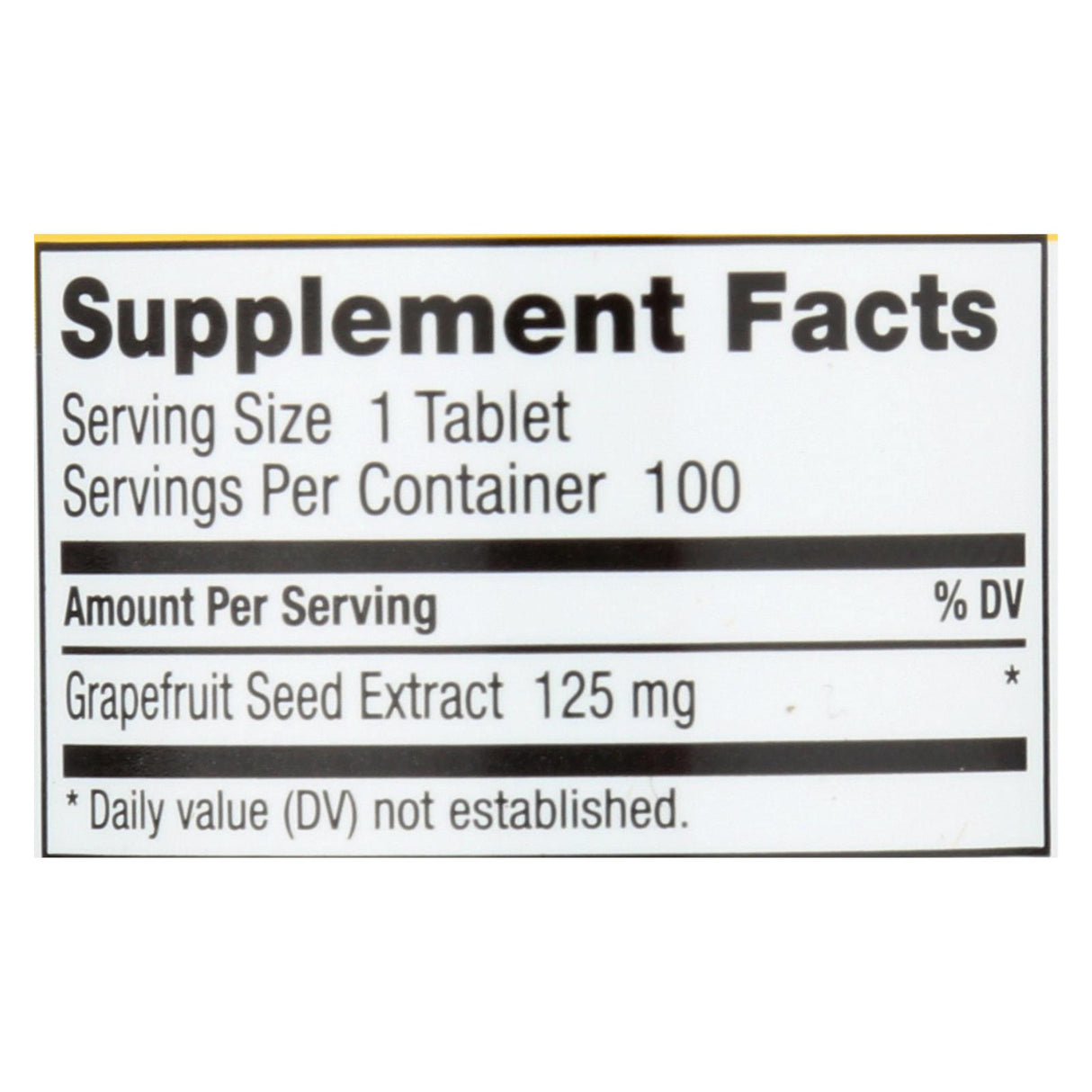 Nutribiotic Grapefruit Seed Extract 125 Tablets (Pack of 100) - Cozy Farm 