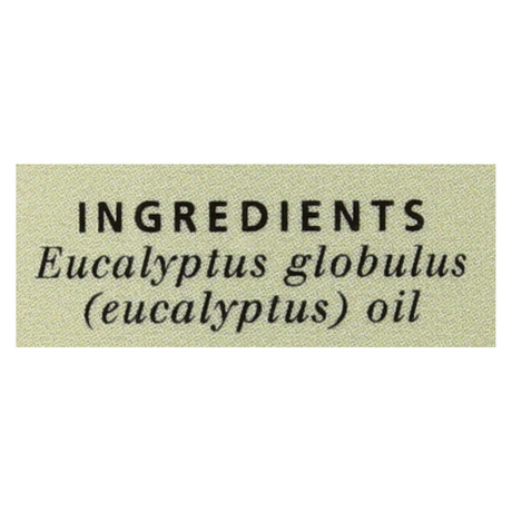 Aura Cacia Pure Eucalyptus Essential Oil, 2 Fl Oz - Cozy Farm 