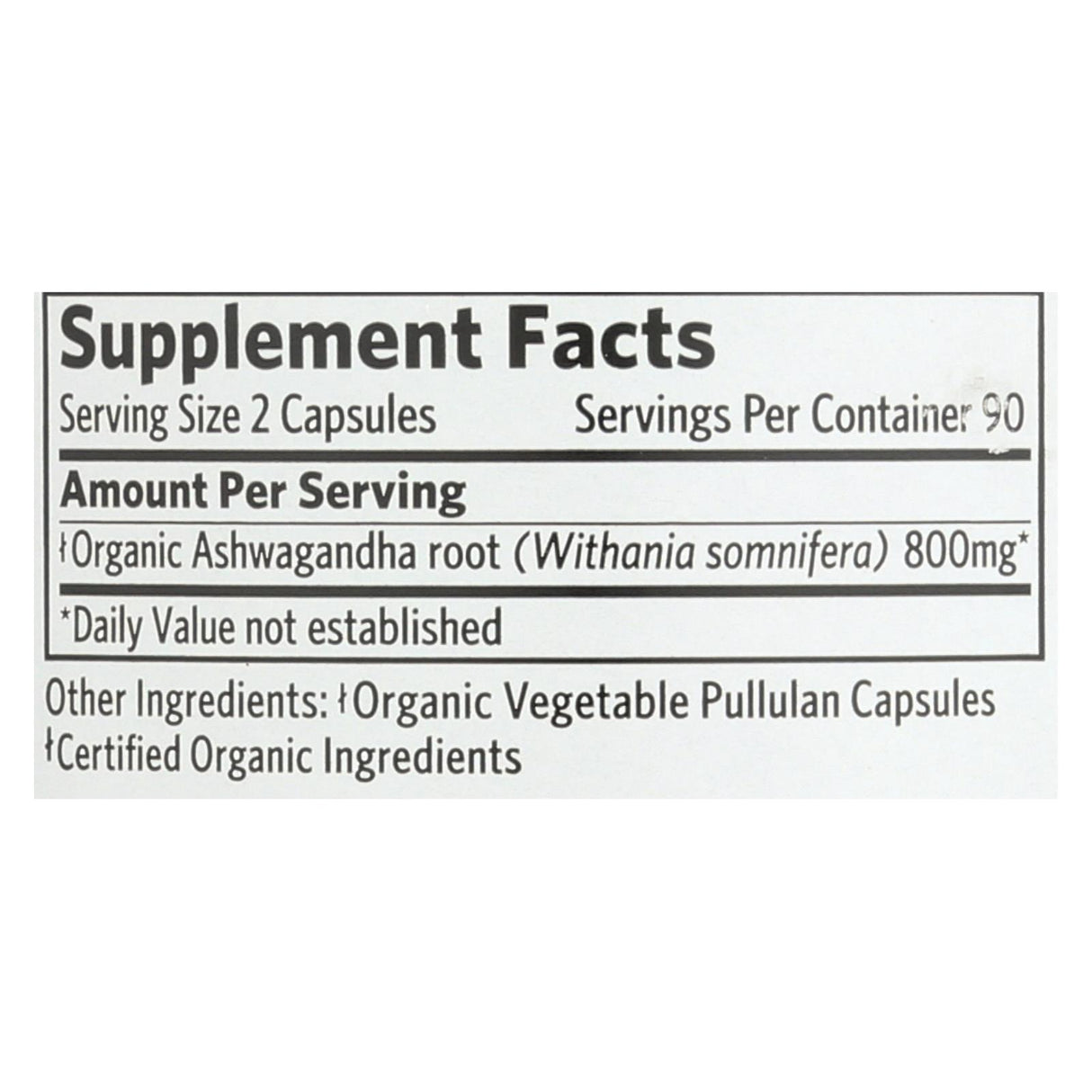 Organic India Ashwagandha 180 Vegetarian Capsules - Cozy Farm 