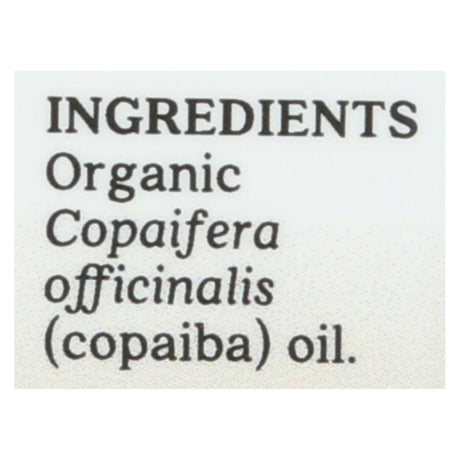 Aura Cacia Copaiba Essential Oil - 0.25 Fl Oz - Cozy Farm 