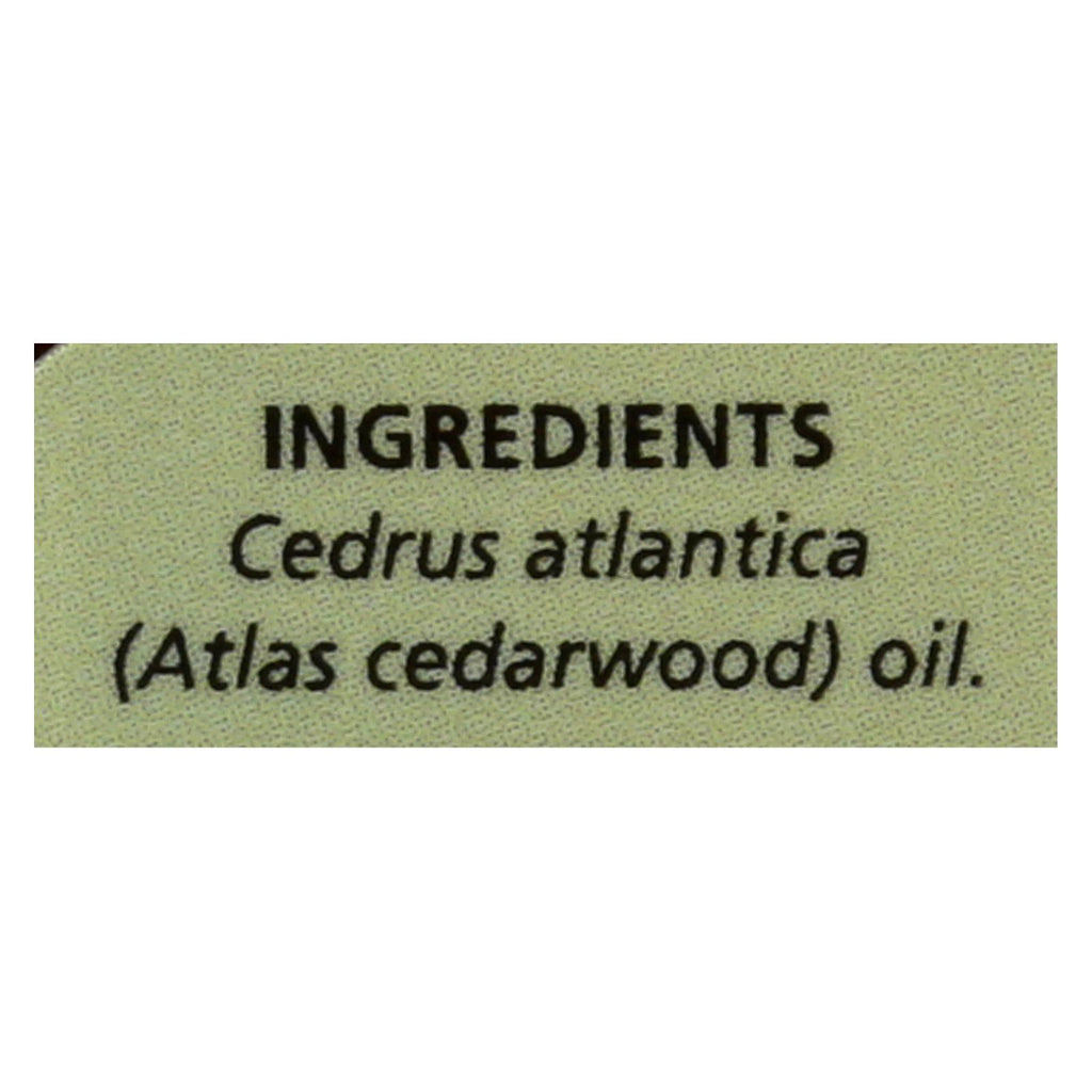 Aura Cacia Atlas Cedarwood Essential Oil, 0.5 Fl Oz - Cozy Farm 