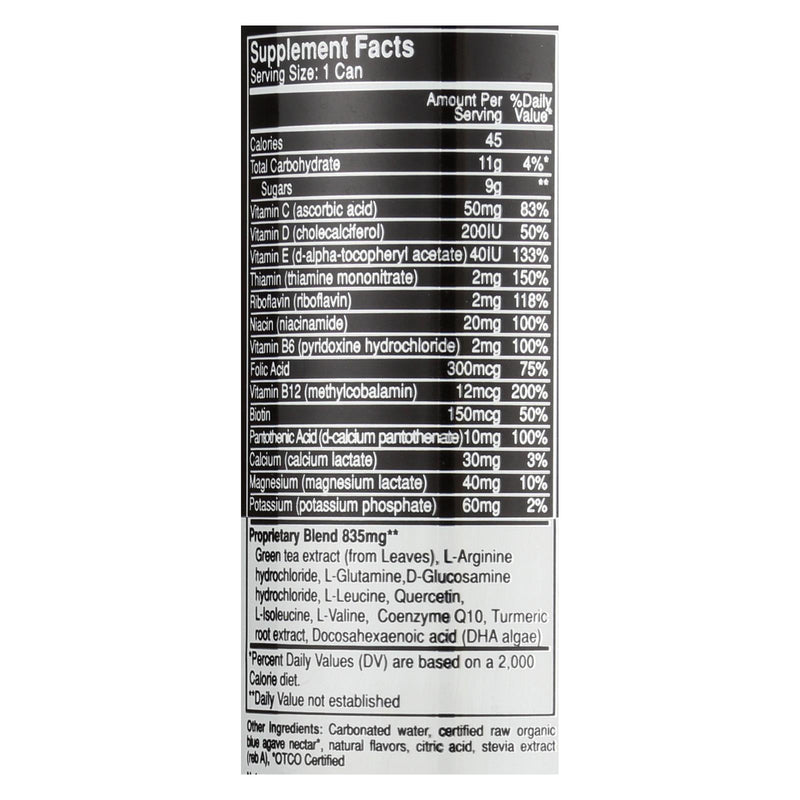 FITAID Recovery Blend - BCAAs, L-Glutamine, Omega-3s - 12 oz Cans (Pack of 12) - Cozy Farm 
