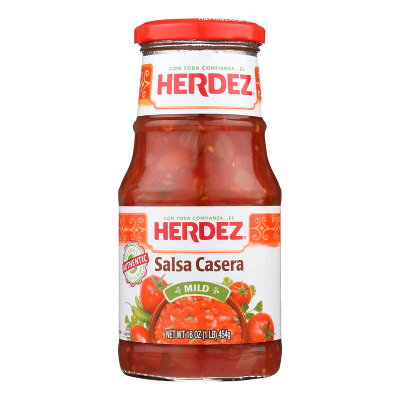 Herdez Salsa Casera Medium, 16oz (Pack of 12) - Cozy Farm 