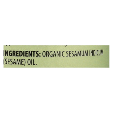 Aura Cacia Organic Aromatherapy Sesame Oil, 4 Fl Oz - Cozy Farm 