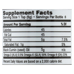 Amazing Herbs Black Seed Oil, 1 Fluid Ounce, Cold-Pressed - Cozy Farm 