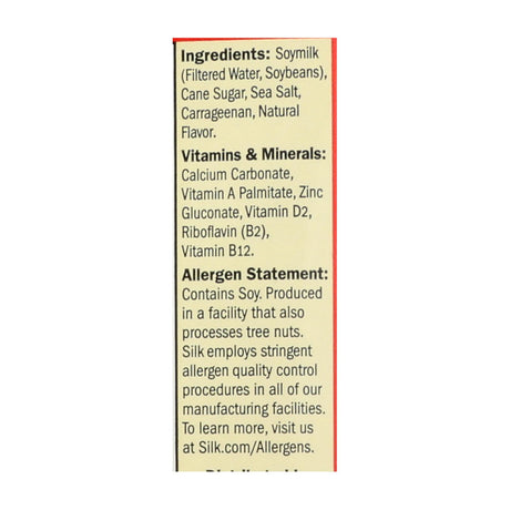 Silk Soymilk: 32 Fl. Oz., Dairy-Free and Original Flavor (Pack of 6) - Cozy Farm 