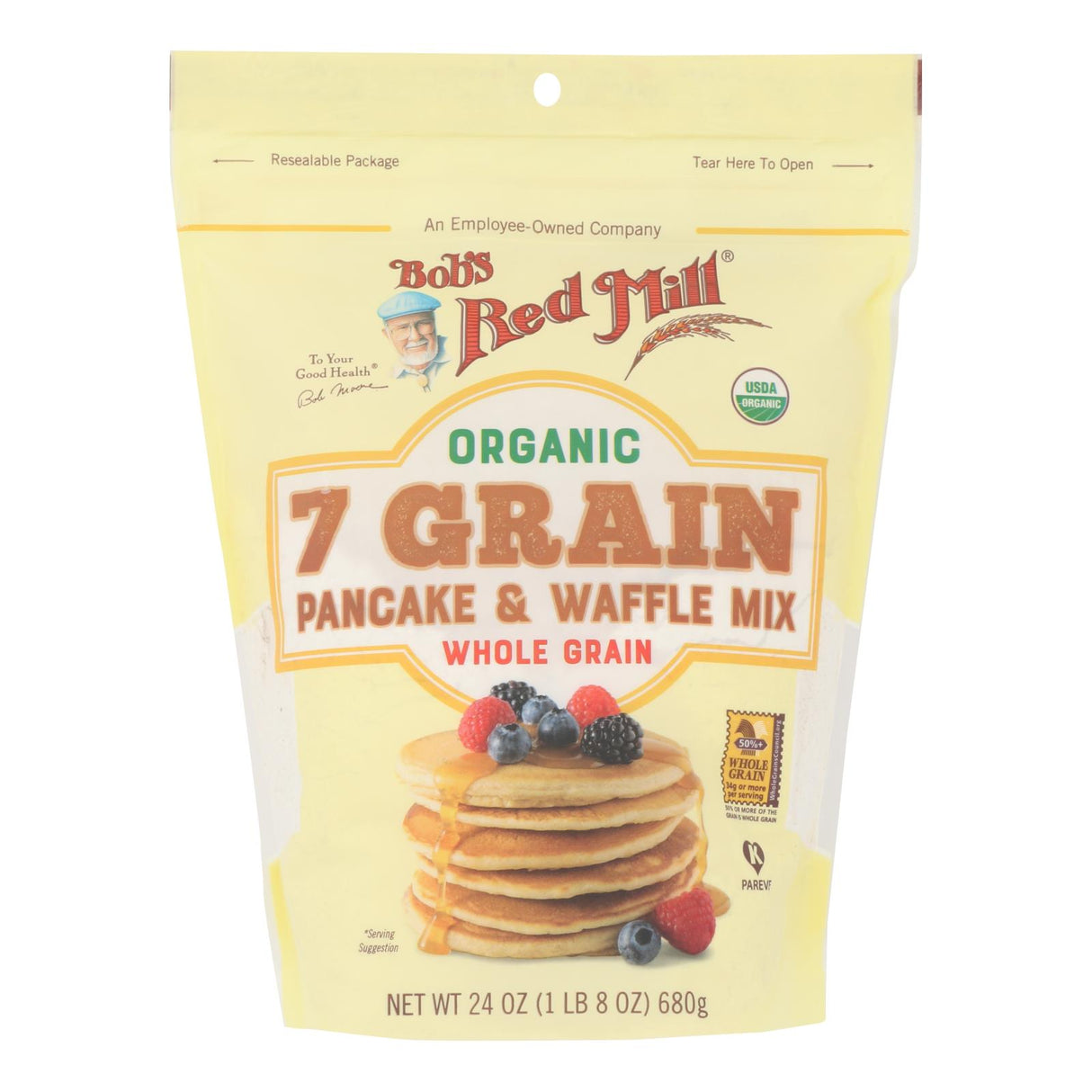 Bob's Red Mill Pancake & Waffle Mix, 4 Pack, 24 Oz Total, Breakfast Mix - Cozy Farm 