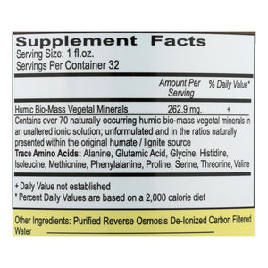 Vital Earth Humic Minerals Liquid Concentrate (32 Fl Oz.) - Cozy Farm 
