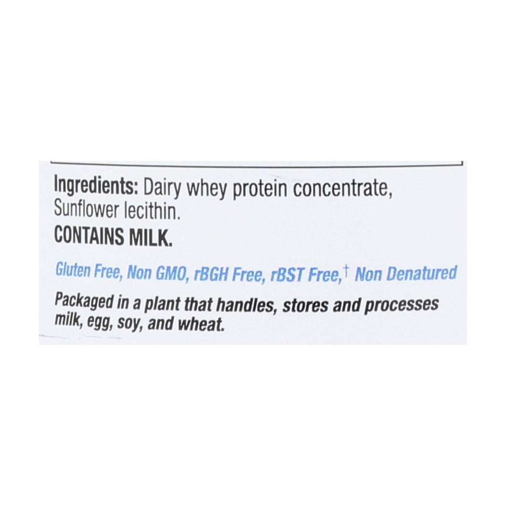 Tera's Whey Protein (12 Oz) - RBGH Free, Plain and Unsweetened - Cozy Farm 