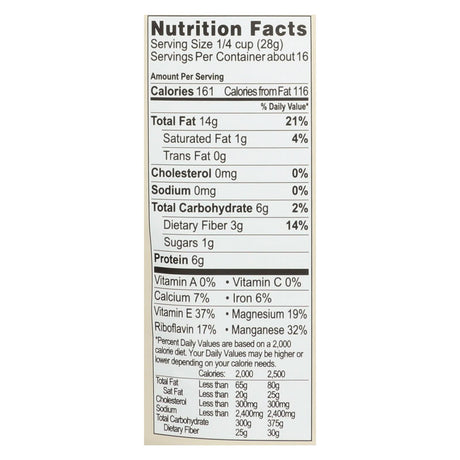 Living Intentions Sprouted Unsalted Almonds (Pack of 4) - 16 Oz - Cozy Farm 