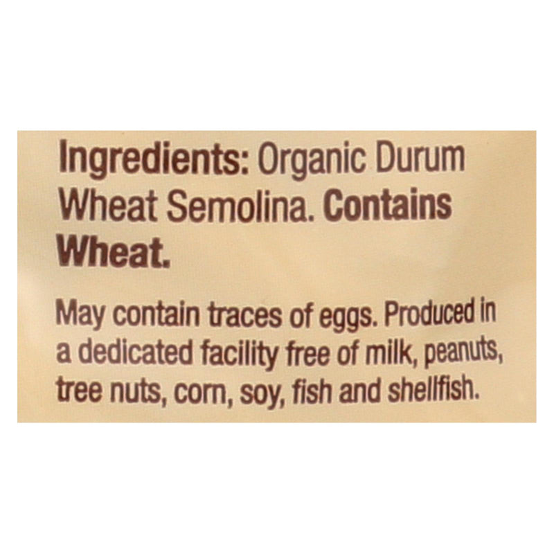 Bionaturae Organic Durum Semolina Rigatoni Pasta, 16 Oz. (Pack of 12) - Cozy Farm 