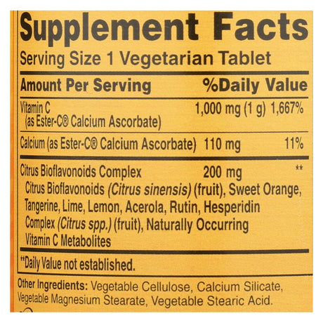 American Health Ester-C Vitamin C with Citrus Bioflavonoids - 1000mg | 90 Vegetarian Tablets - Cozy Farm 