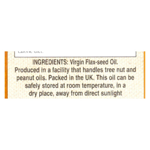 International Collection Flaxseed Oil (Pack of 6) - Virgin - 8.45 fl oz - Cozy Farm 