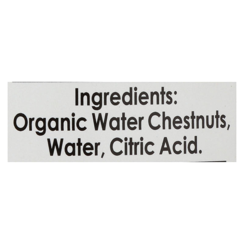 Native Forest Organic Sliced Water Chestnuts - 6 Pack, 8 Oz Each - Cozy Farm 