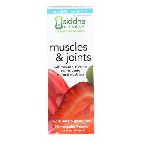 Siddha Flower Essences Muscles and Joints Support (1 Fl Oz) - Cozy Farm 