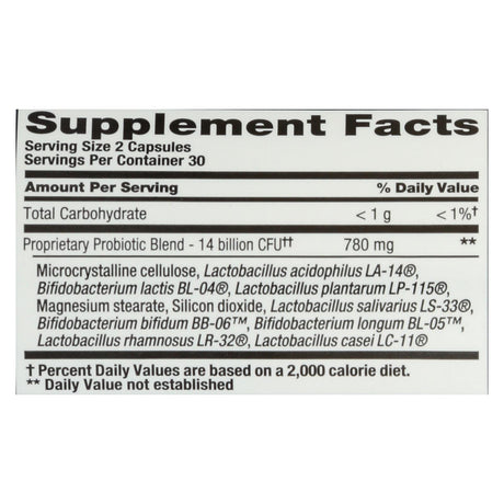 Nutrition Now PB 8 Pro-Biotic Acidophilus for Life, Supports Immune Health, 60 Capsules - Cozy Farm 