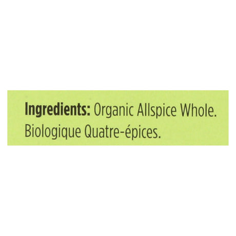 Spicely Organics Whole Organic Allspice (Pack of 6 - 0.3 Oz.) - Cozy Farm 