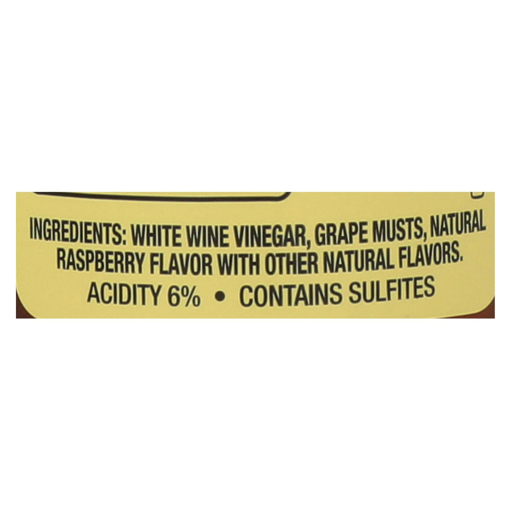 Alessi White Balsamic Raspberry Blush Vinegar (Pack of 6 - 8.5 Fl Oz.) - Cozy Farm 