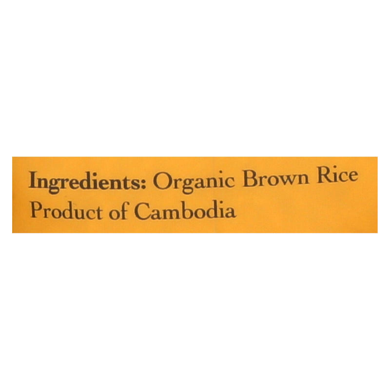 Organic Brown Jasmine Rice from Lotus Foods (6 - 30 Oz. Packs) - Cozy Farm 