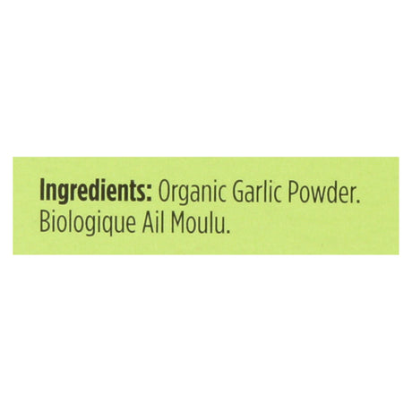 Spicely Organics Organic Garlic Powder, 0.4 Oz. (Pack of 6) - Cozy Farm 