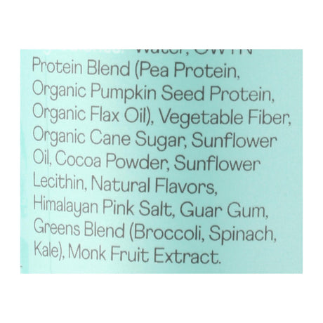 OWYN - Plant-Based Protein Shake - Dark Chocolate - 12 Fl Oz. (Pack of 12) - Cozy Farm 