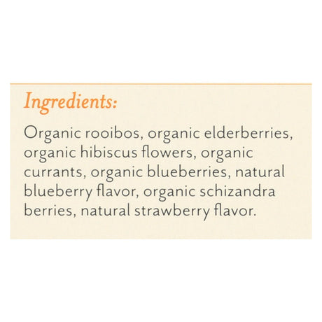 Rishi Organic Blueberry Hibiscus Herbal Tea, Pack of 15 - Cozy Farm 