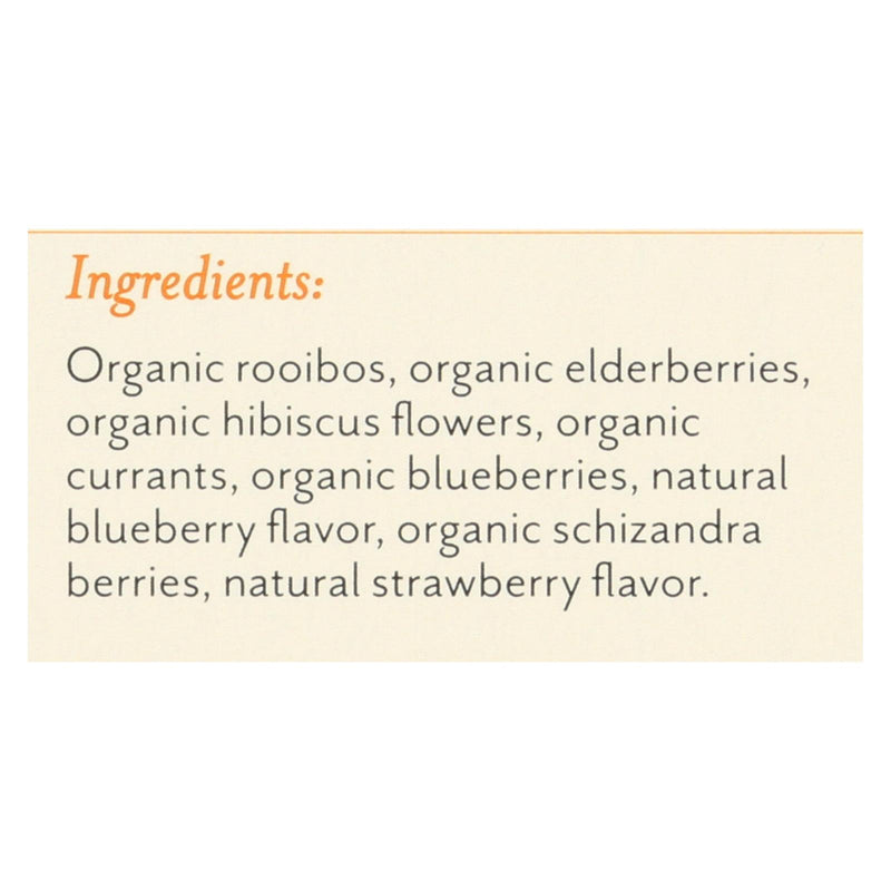Rishi Organic Blueberry Hibiscus Herbal Tea, Pack of 15 - Cozy Farm 
