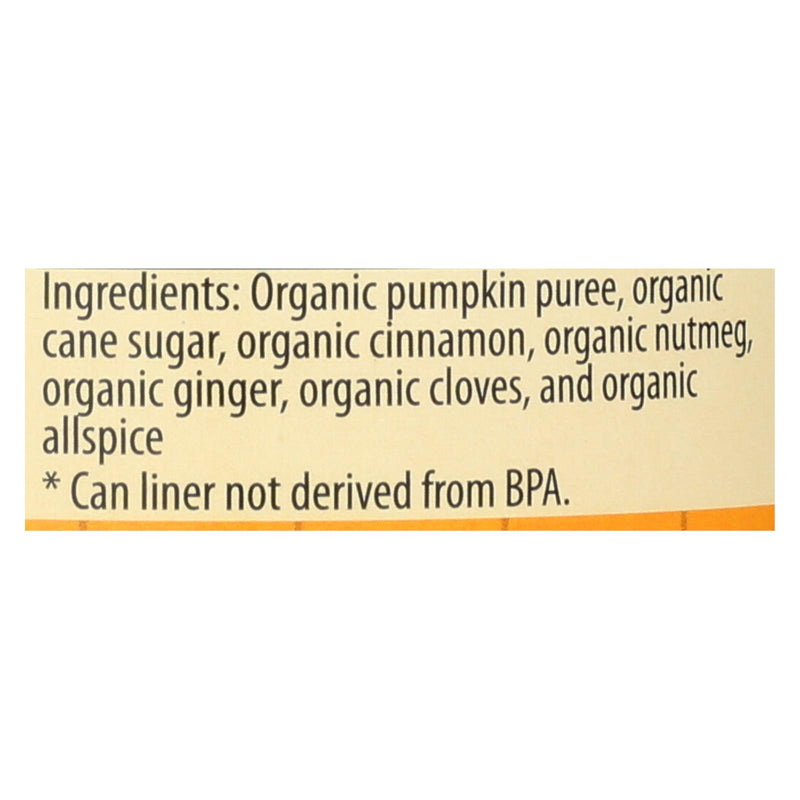 Farmer's Market Organic Pumpkin Pie Mix, Enriched with Spices (Pack of 12 - 15 Oz.) - Cozy Farm 
