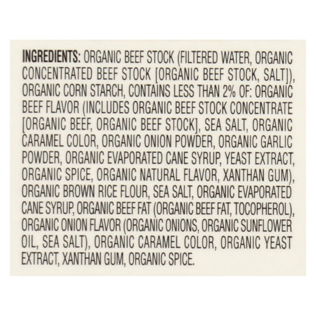 Imagine Foods Organic Savory Beef Gravy, 13.5 Fl Oz (Pack of 12) - Cozy Farm 
