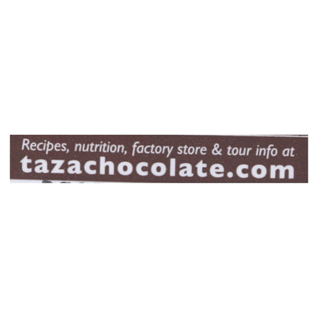 Organic Mexican Chocolate Discs - 40% Dark Salted Almond (Pack of 12) - 2.7 Oz - Cozy Farm 