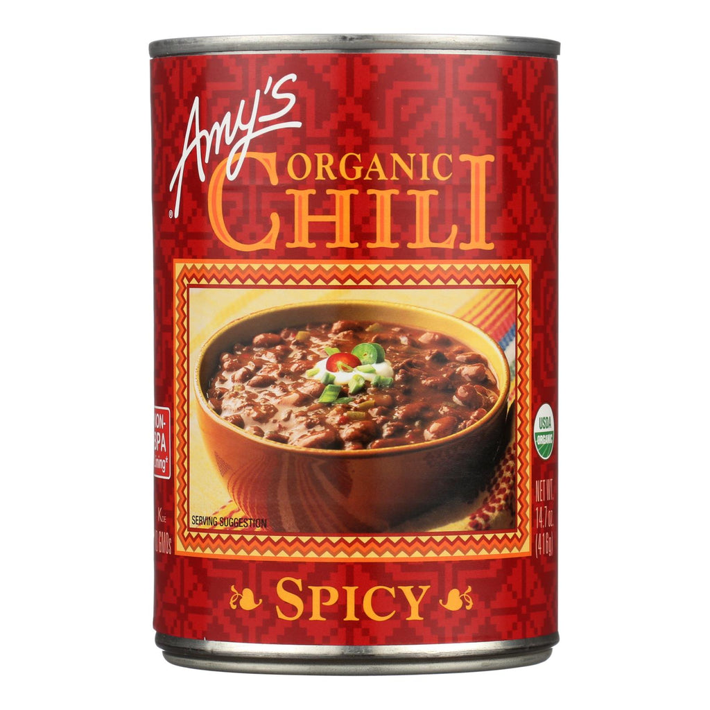 Amy's Organic Spicy Chili Variety Pack (Pack of 12) - 14.7 Oz. Each - Cozy Farm 