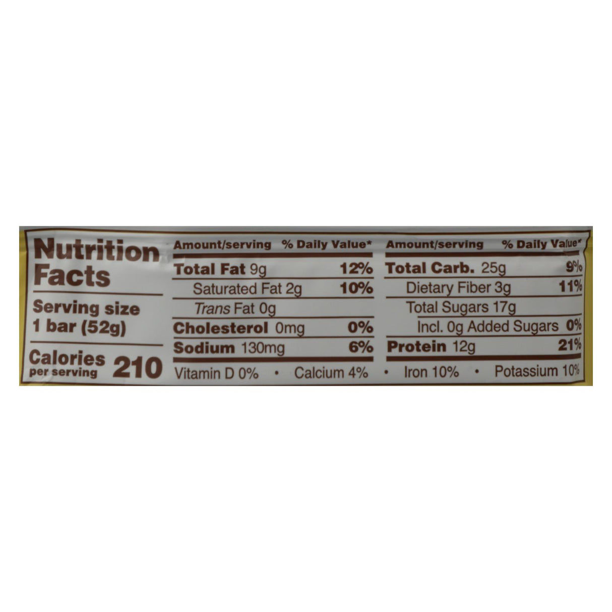 RXBAR Protein Bar Banana Chocolate Walnut (Pack of 12 - 1.83 Oz.) - Cozy Farm 