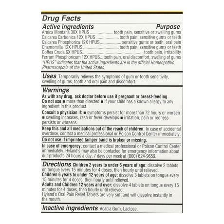 Hyland's 4Kids Pain Relief Tablets 125ct - Cozy Farm 