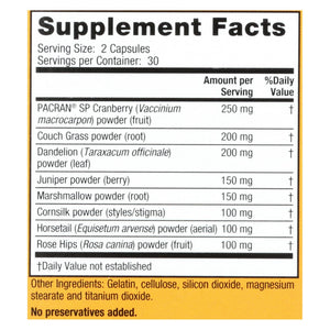 Nature's Secret Urinary Cleanse & Flush Capsules with Cranberry Extract (Pack of 60) - Cozy Farm 