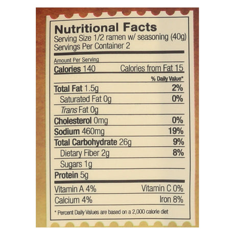 Lotus Foods Organic Millet and Brown Rice Ramen with Miso Soup - 2.8 Oz (Pack of 10) - Cozy Farm 