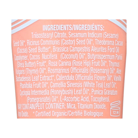 Mineral Fusion Enlighten Liquid Lip Gloss - Nourishing Aloe & Jojoba, .37 Oz. - Cozy Farm 