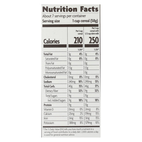 Nature's Path Organic Optimum Power Flax Cereal - Blueberry Cinnamon - 14 Oz. (Pack of 12) - Cozy Farm 