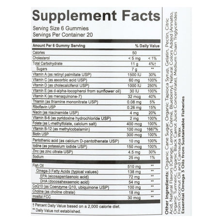 Smartypants Complete Women's Daily Multivitamin (120 Count) - Cozy Farm 