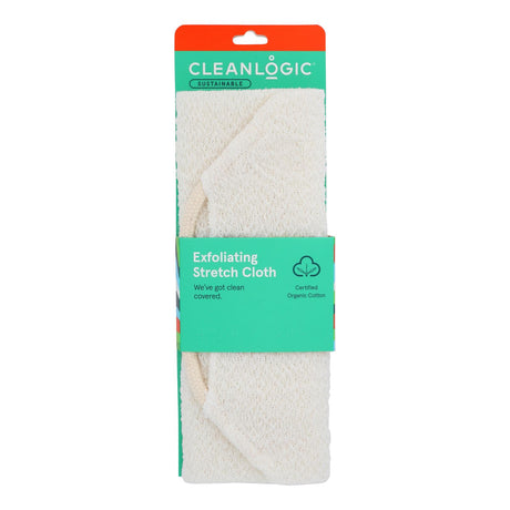 Cleanlogic Exfoliating Stretch Washcloth - Cozy Farm 