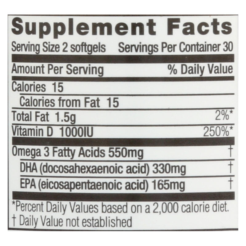 Spectrum Essentials Vegan Ultra Omega-3 EPA and DHA Capsules, 60 Softgels - Cozy Farm 
