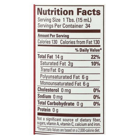 La Tourangelle Premium Toasted Sesame Oil - 16.9 Fl Oz (Pack of 6) - Cozy Farm 