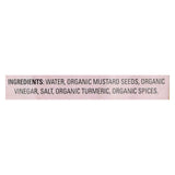 Organic Ville Stone Ground Organic Mustard (12 Pack - 12 Oz.) - Cozy Farm 