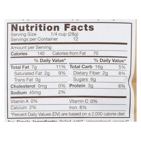 Michele's Granola - Cinnamon Raisin, 12 Oz. (Pack of 6) - Cozy Farm 